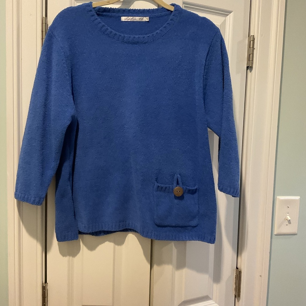GUC- Lulu B Royal Blue Sweater - XL